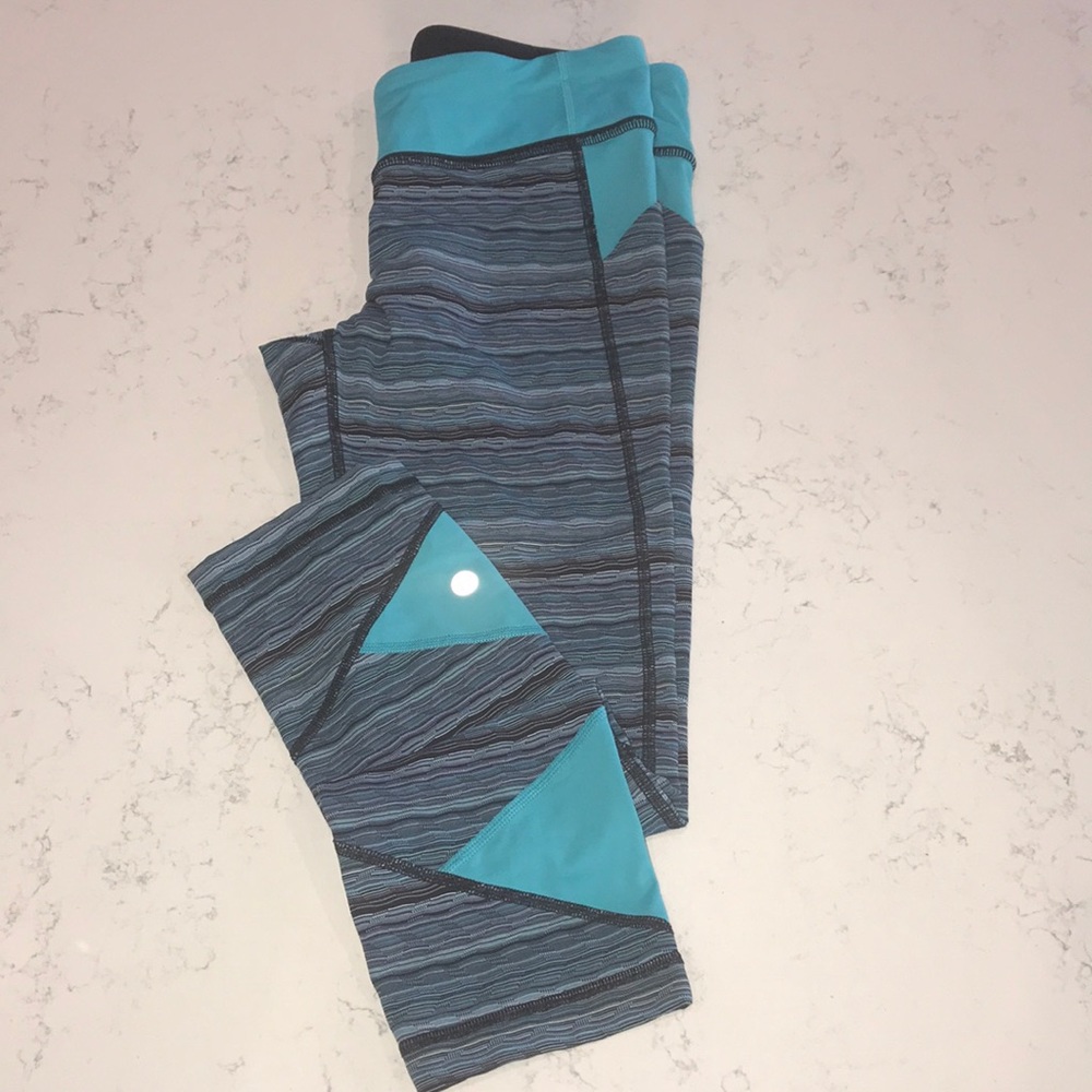 Lululemon cropped workout pants size 8
